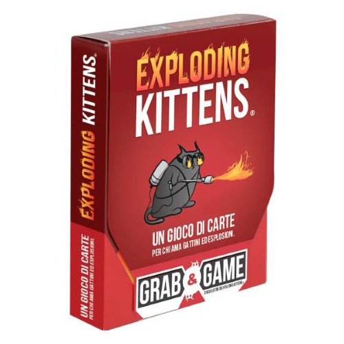 ASMODEE EXPLODING KITTENS GRAB & GAME 2.0